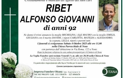 Ribet Alfonso Giovanni