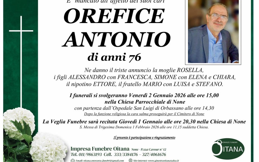 Orefice Antonio