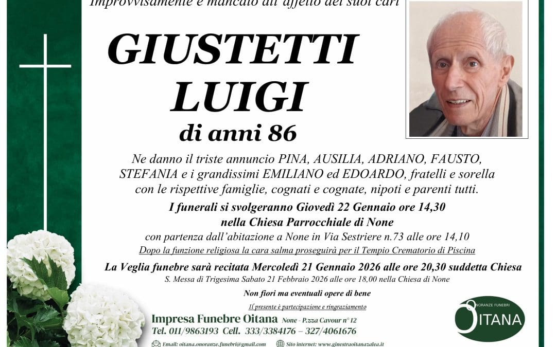 GIUSTETTI  LUIGI